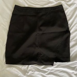 Black Envelope Skirt